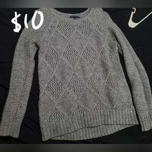 Gray Knit Sweater